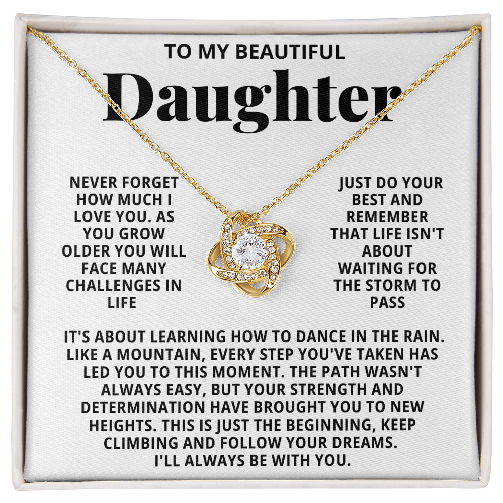 To My Beautiful Daughter - Like A Mountain The Path Wasnt Always Easy