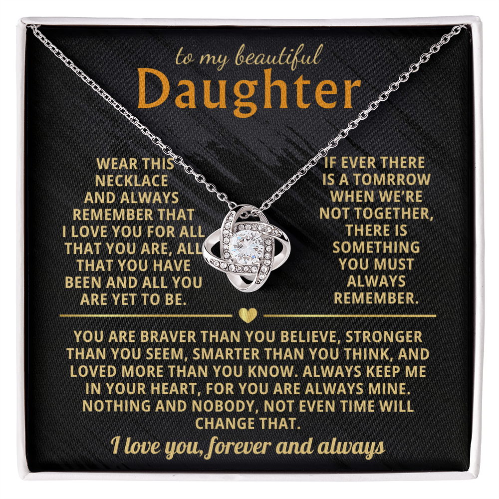 To My Beautiful Daughter - I Love You For All That You Are You Must Always Remember