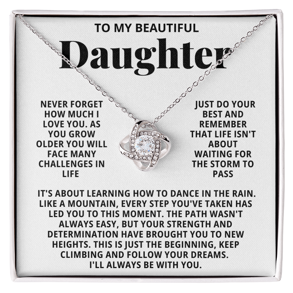 To My Beautiful Daughter - Like A Mountain The Path Wasnt Always Easy