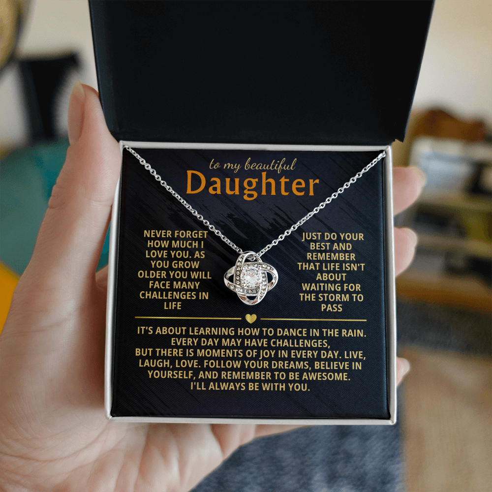 To My Beautiful Daughter - Live Laugh Love Follow Your Dreams And Be Awesome