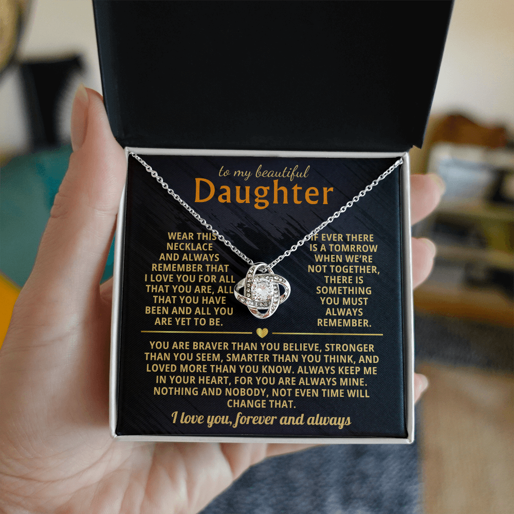 To My Beautiful Daughter - I Love You For All That You Are You Must Always Remember