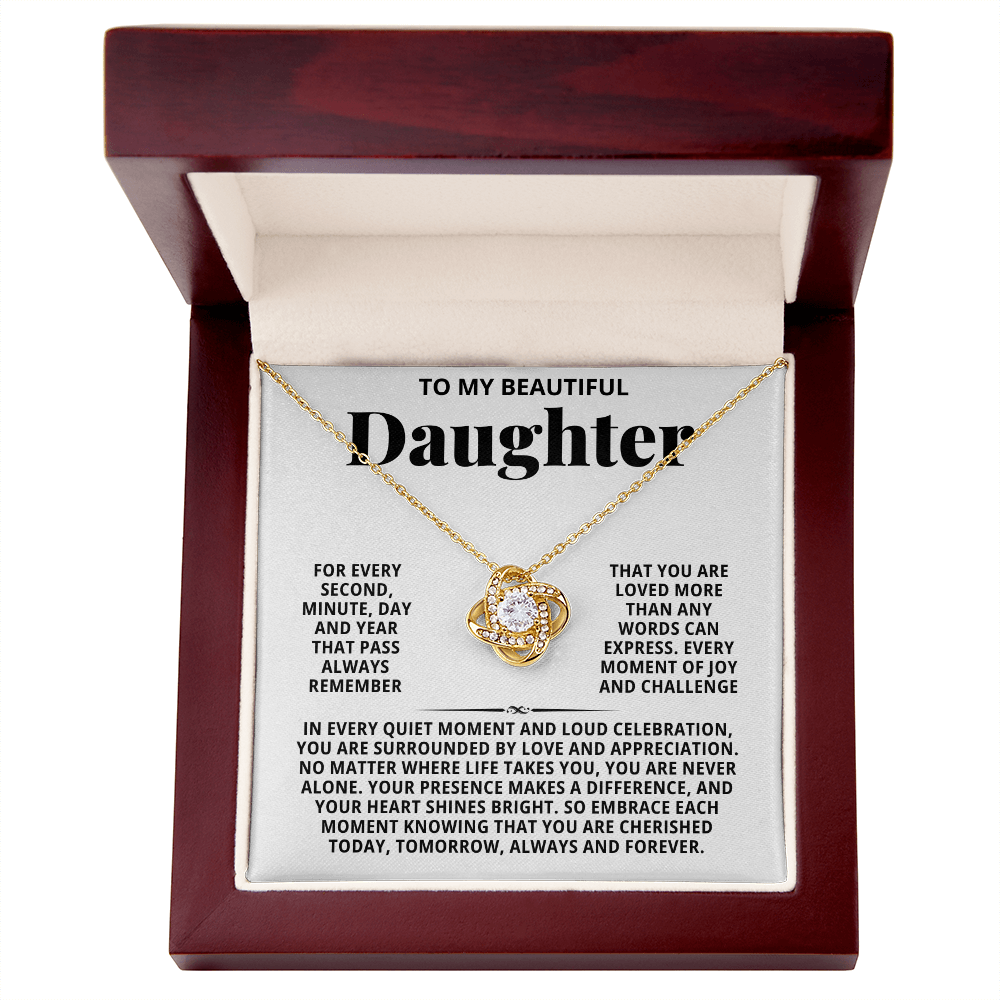 To My Beautiful Daughter - No Matter Where Life Takes You are Never Alone