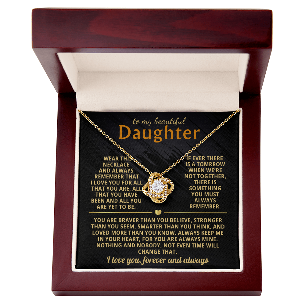 To My Beautiful Daughter - I Love You For All That You Are You Must Always Remember