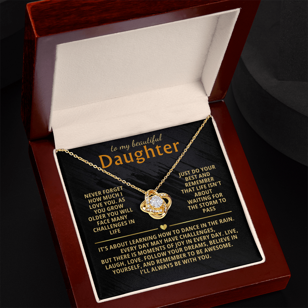To My Beautiful Daughter - Live Laugh Love Follow Your Dreams And Be Awesome