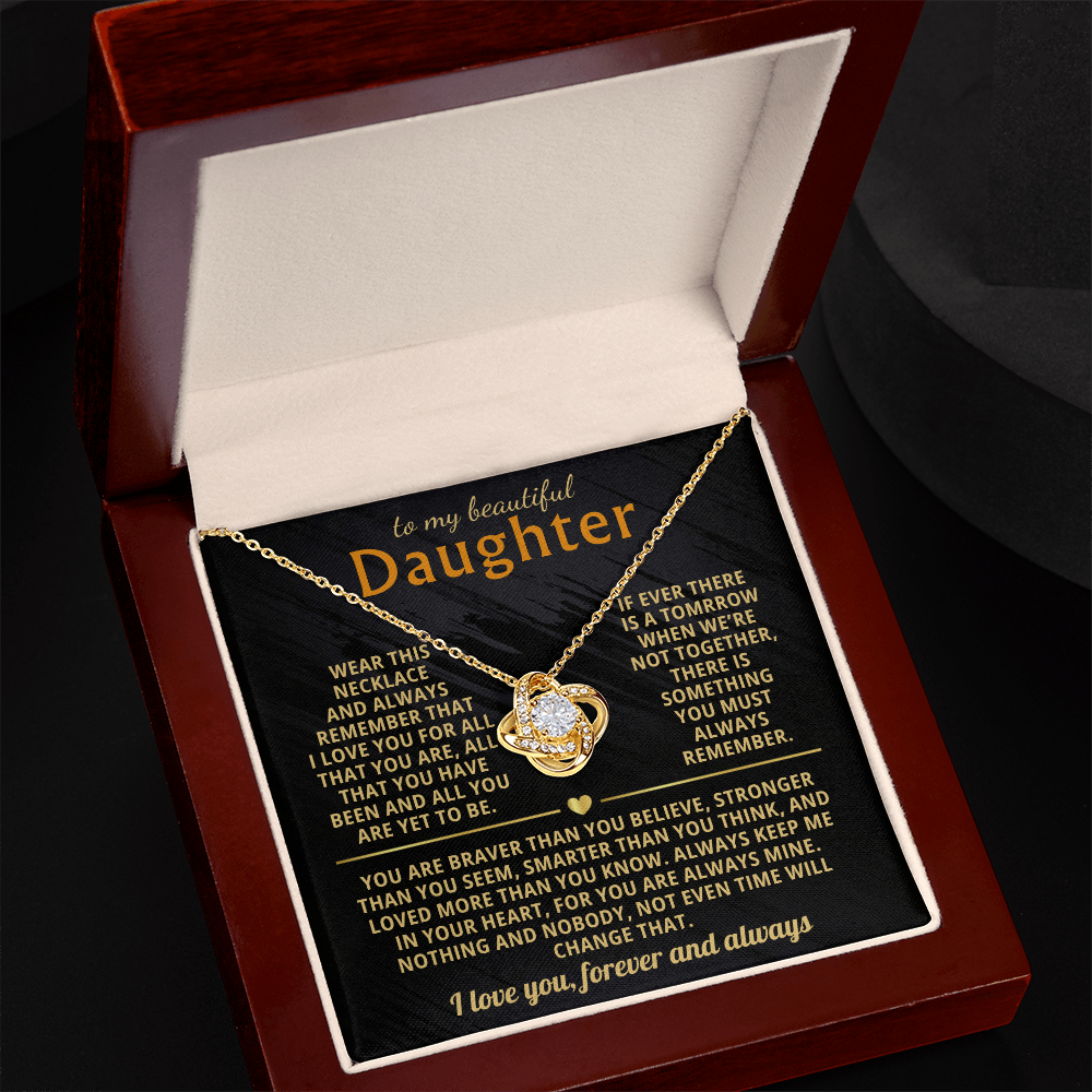 To My Beautiful Daughter - I Love You For All That You Are You Must Always Remember