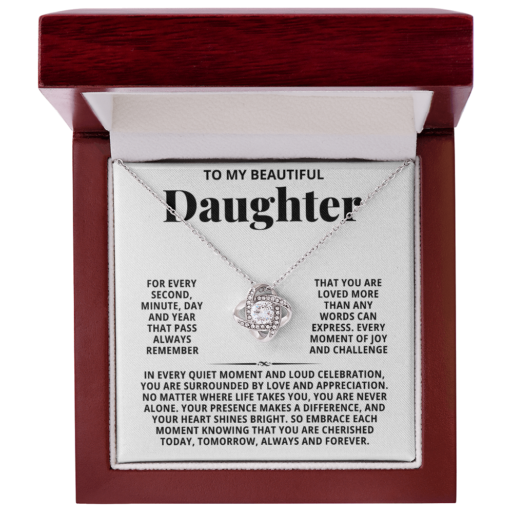 To My Beautiful Daughter - No Matter Where Life Takes You are Never Alone