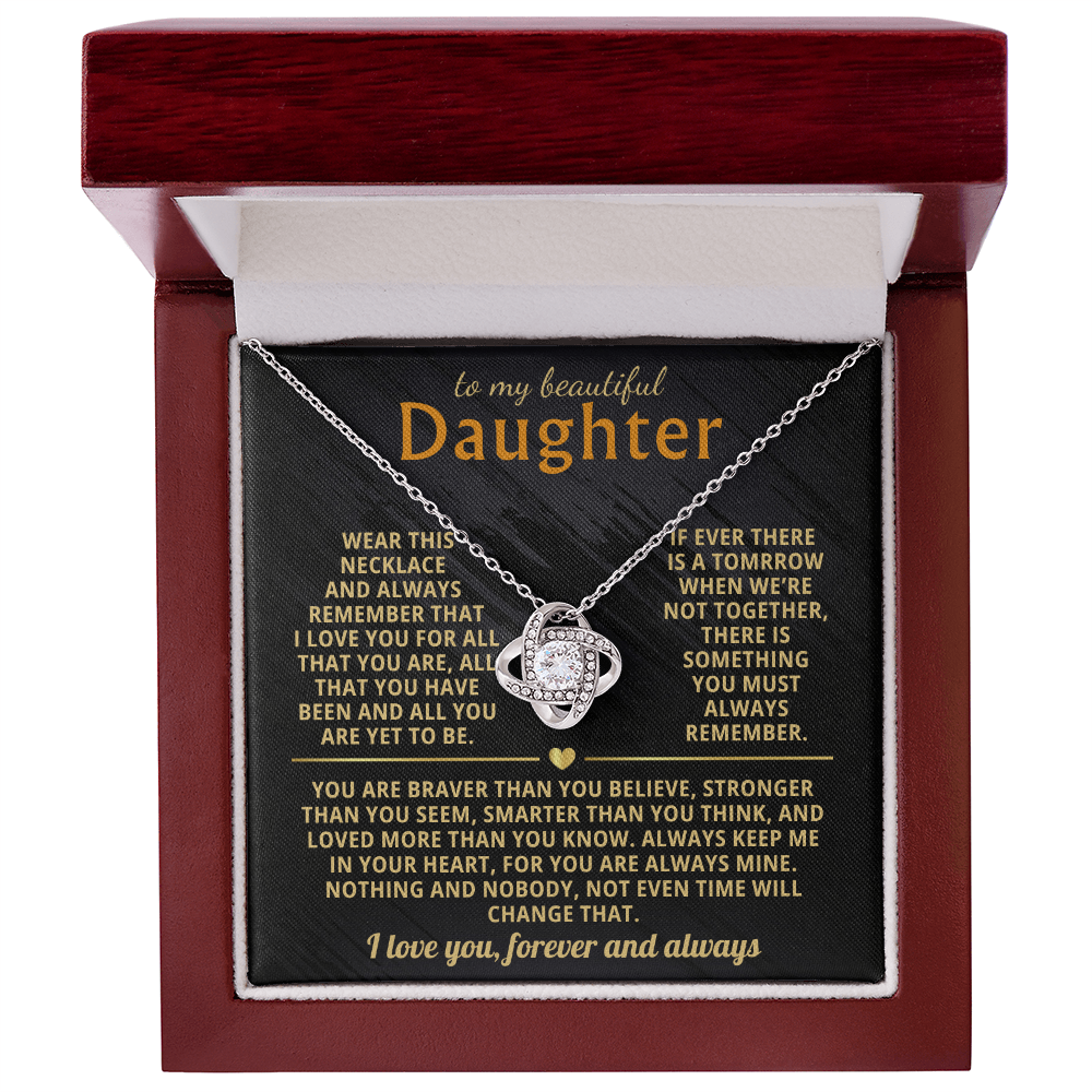 To My Beautiful Daughter - I Love You For All That You Are You Must Always Remember