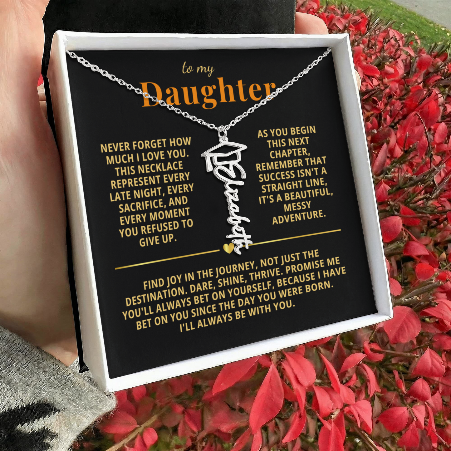 To My Daughter - Every Late Night Every Sacrifice And Every Moment