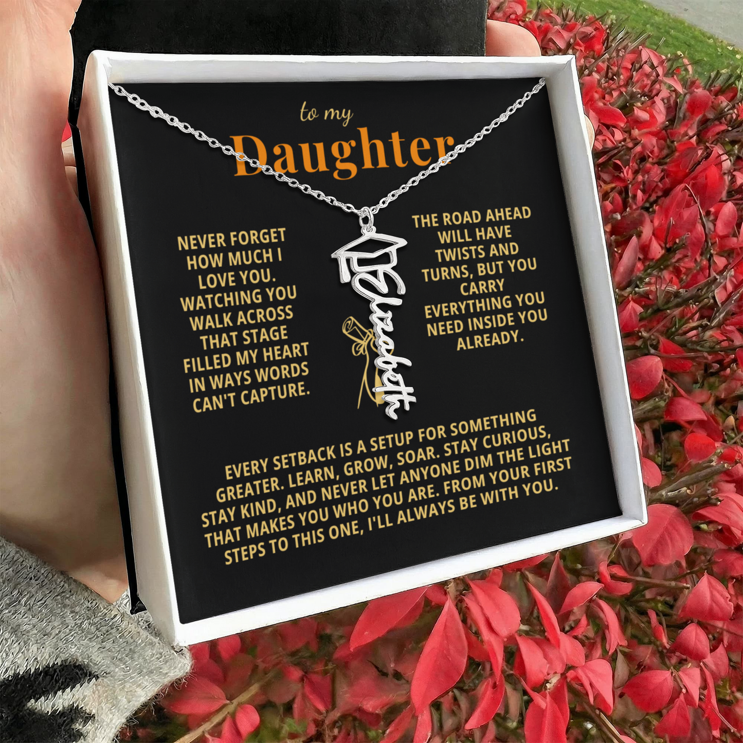 To My Daughter - Watching You Walk Across That Stage