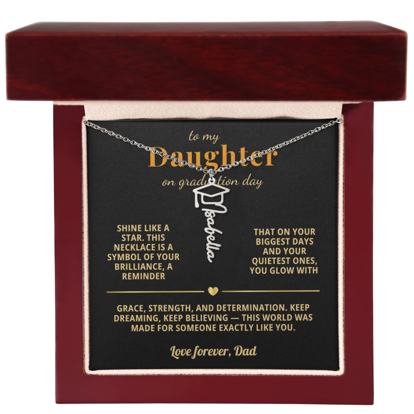 To My Daughter - Keep Dreaming This World Was Made For Someone Exactly Like You