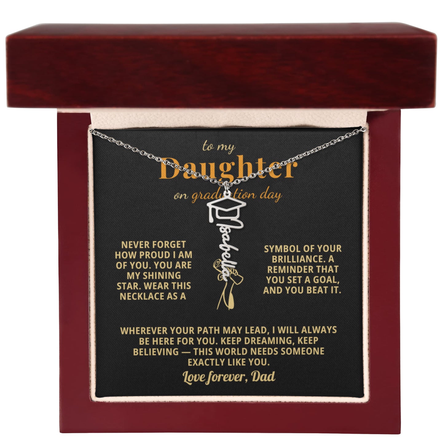 To My Daughter - This World Needs Someone Exactly Like You