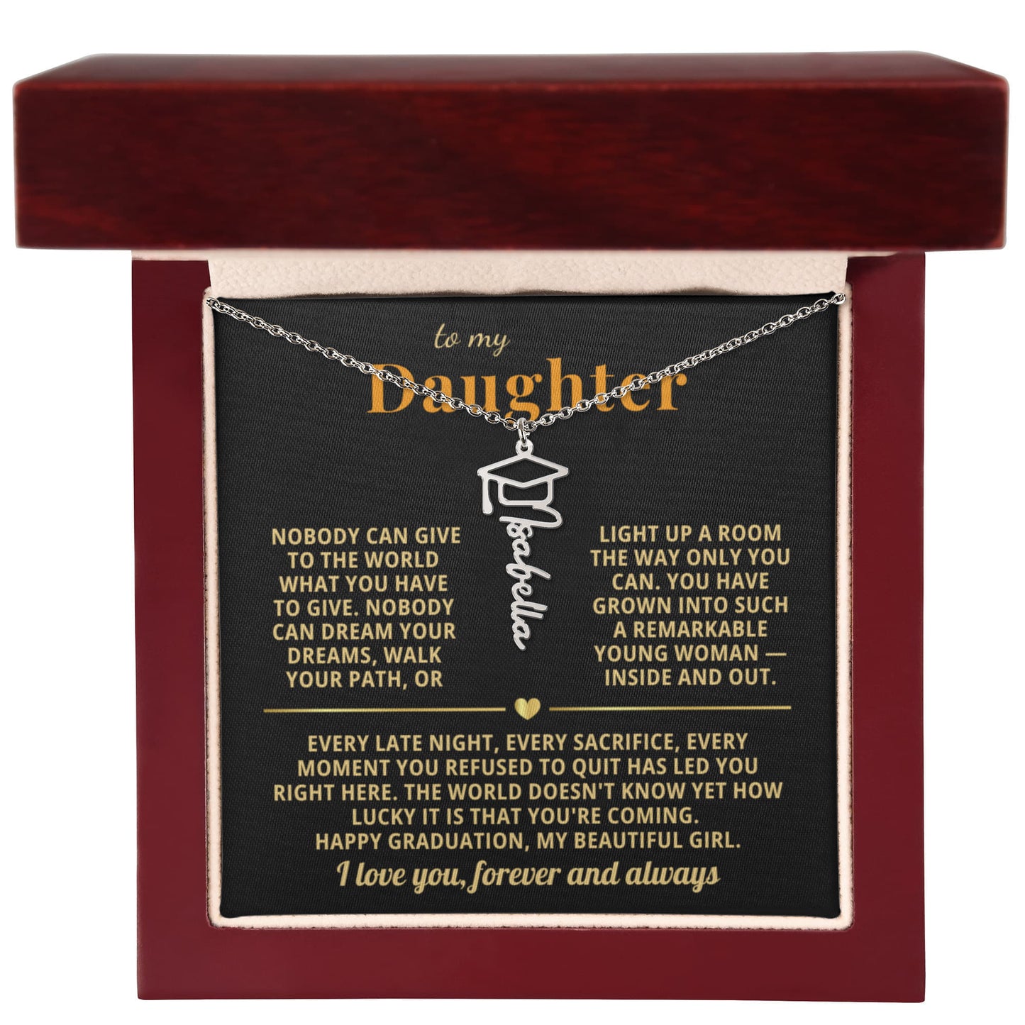 To My Daughter - Nobody Can Dream Your Dreams