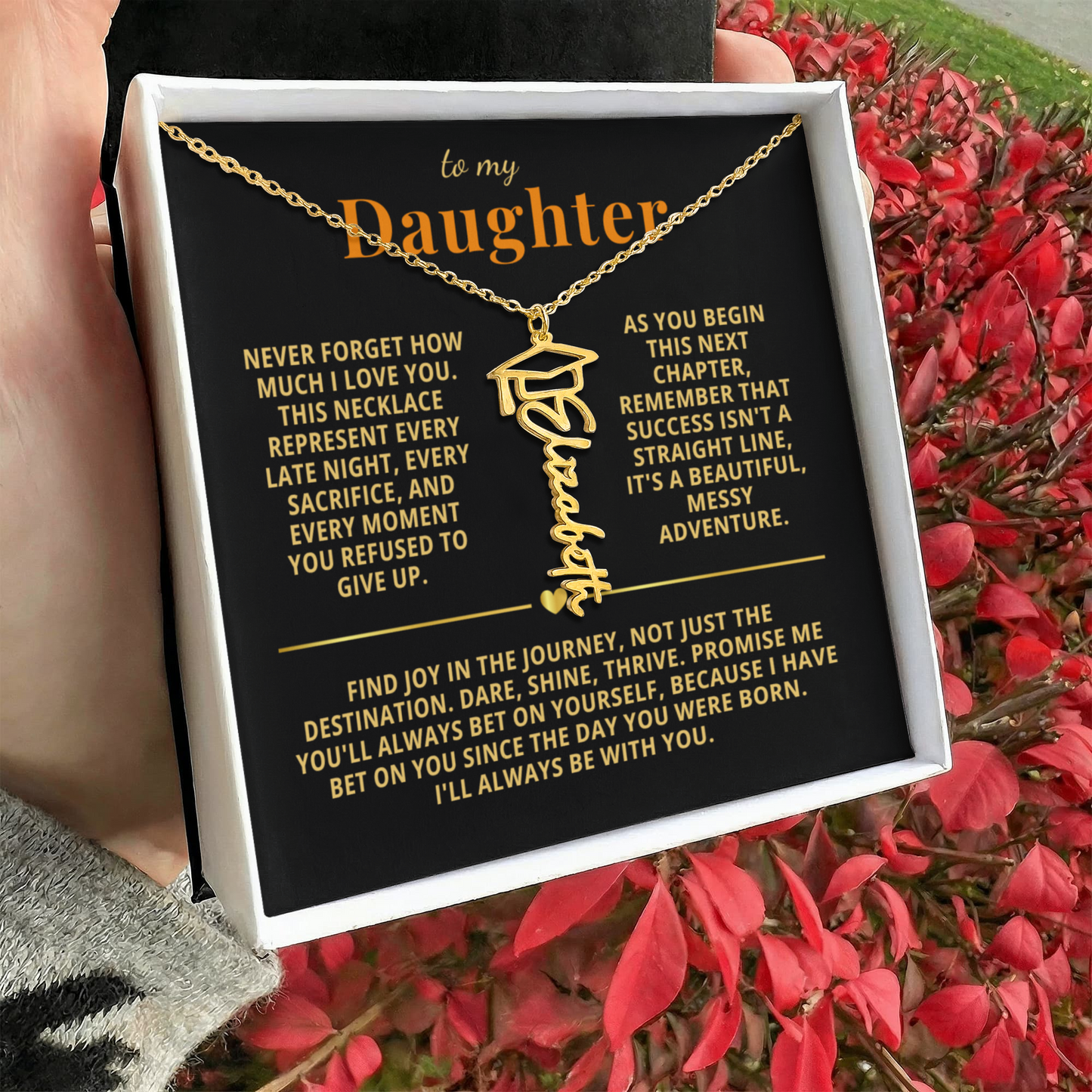 To My Daughter - Every Late Night Every Sacrifice And Every Moment