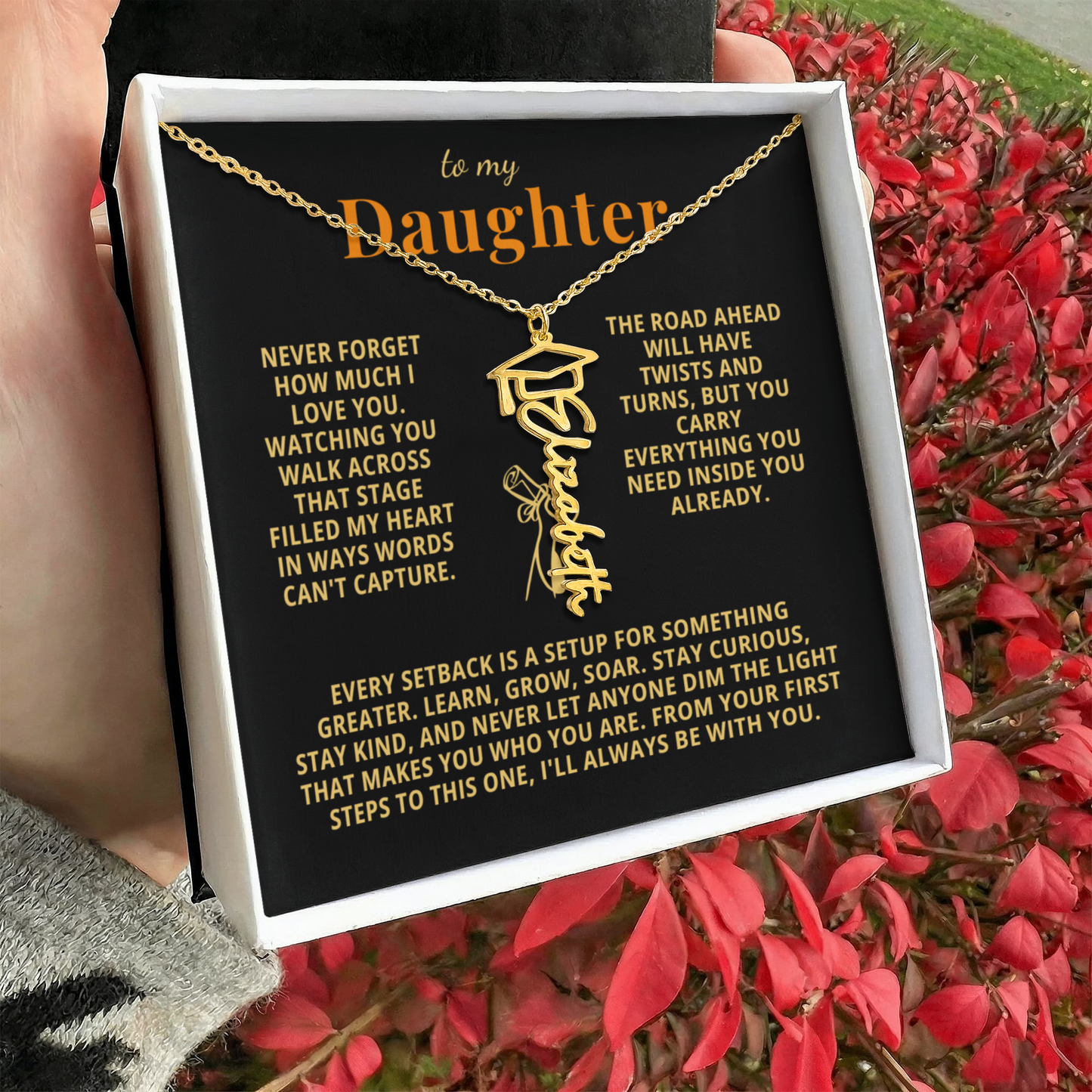 To My Daughter - Watching You Walk Across That Stage