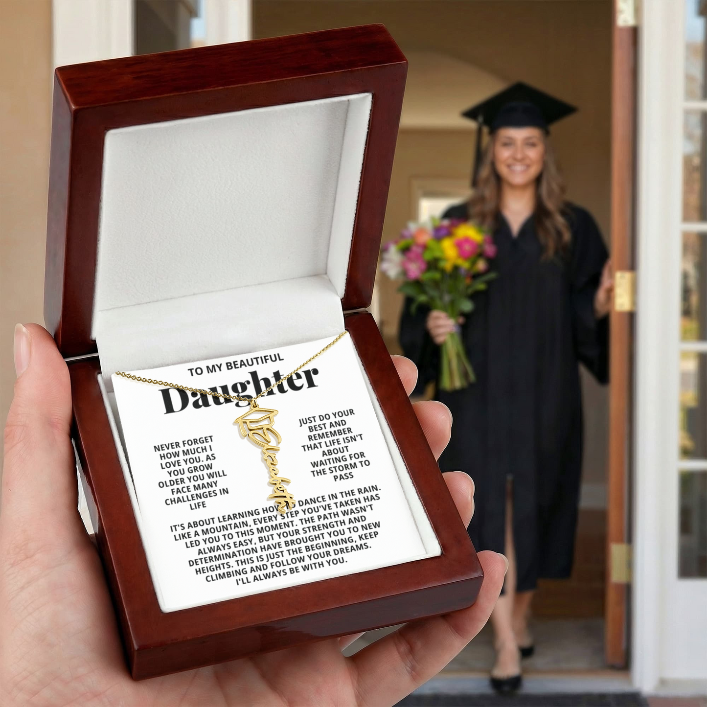 To My Beautiful Daughter - Graduation The Path Wasnt Always Easy