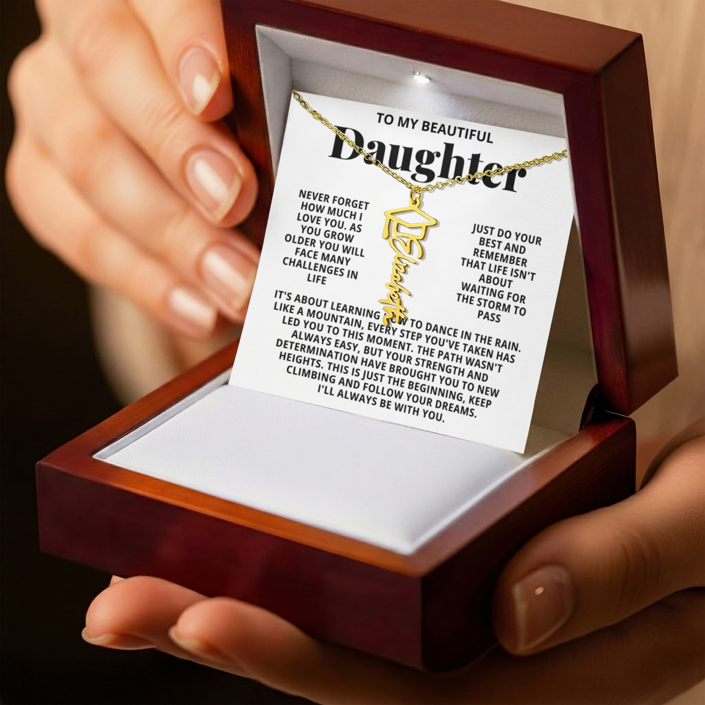 To My Beautiful Daughter - Graduation The Path Wasnt Always Easy